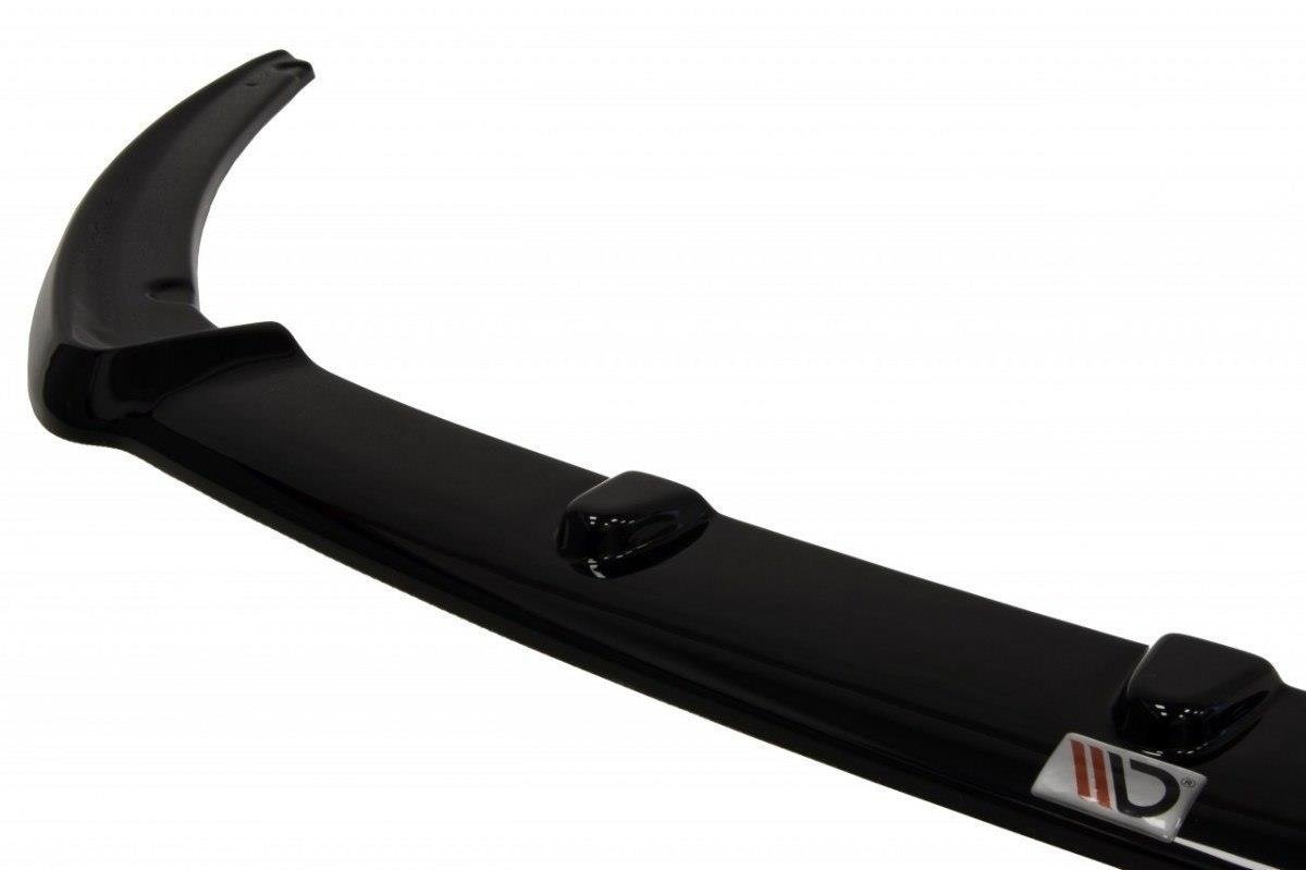 Maxton Design Street+ Spoilerlippe Front Ansatz passend für Ford Focus ST Mk3 (Cupra) schwarz Hochglanz
