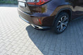 Maxton Design Heck Ansatz Flaps Diffusor passend für Lexus RX Mk4 T schwarz Hochglanz