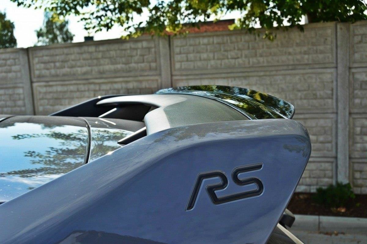 Maxton Design Spoiler CAP V.1 passend für Ford Focus RS Mk3 schwarz Hochglanz