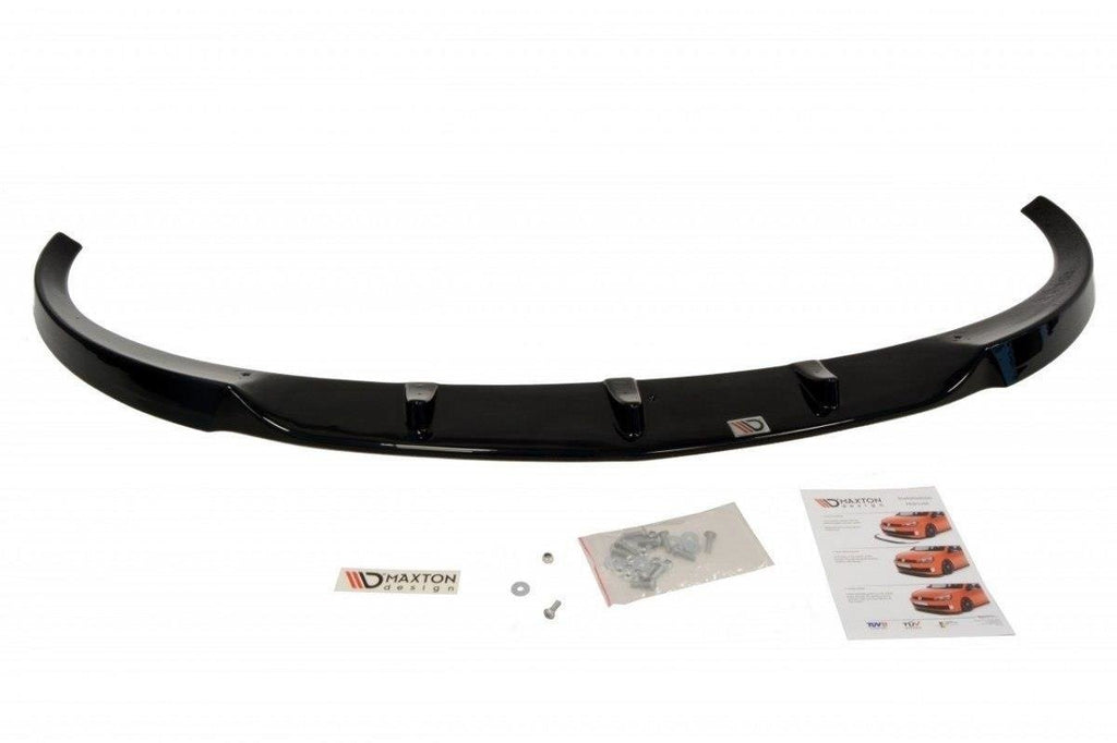Maxton Design Street+ Spoilerlippe Front Ansatz passend für OPEL ASTRA J (pre-facelift) schwarz Hochglanz