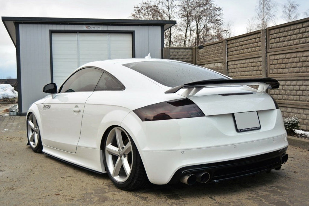 Maxton Design Heckansatz Audi TT S 8J DTM LOOK schwarz Hochglanz für Audi TT