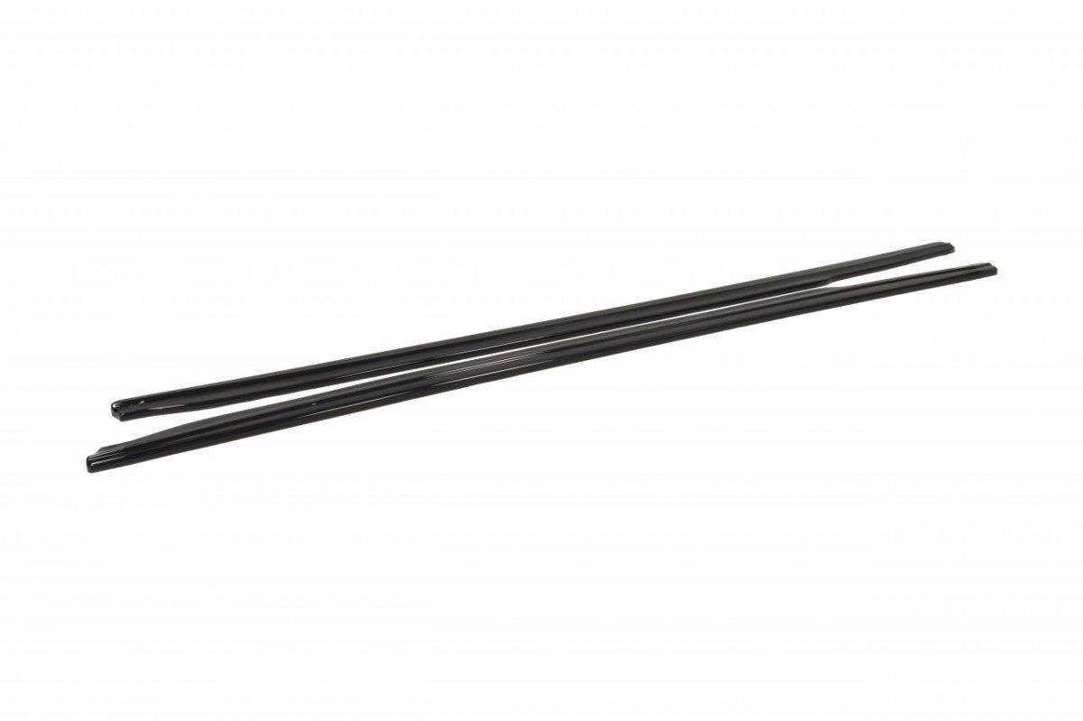 Maxton Design Street+ Seitenschweller Leisten passend für BMW 5er GT F07 schwarz Hochglanz