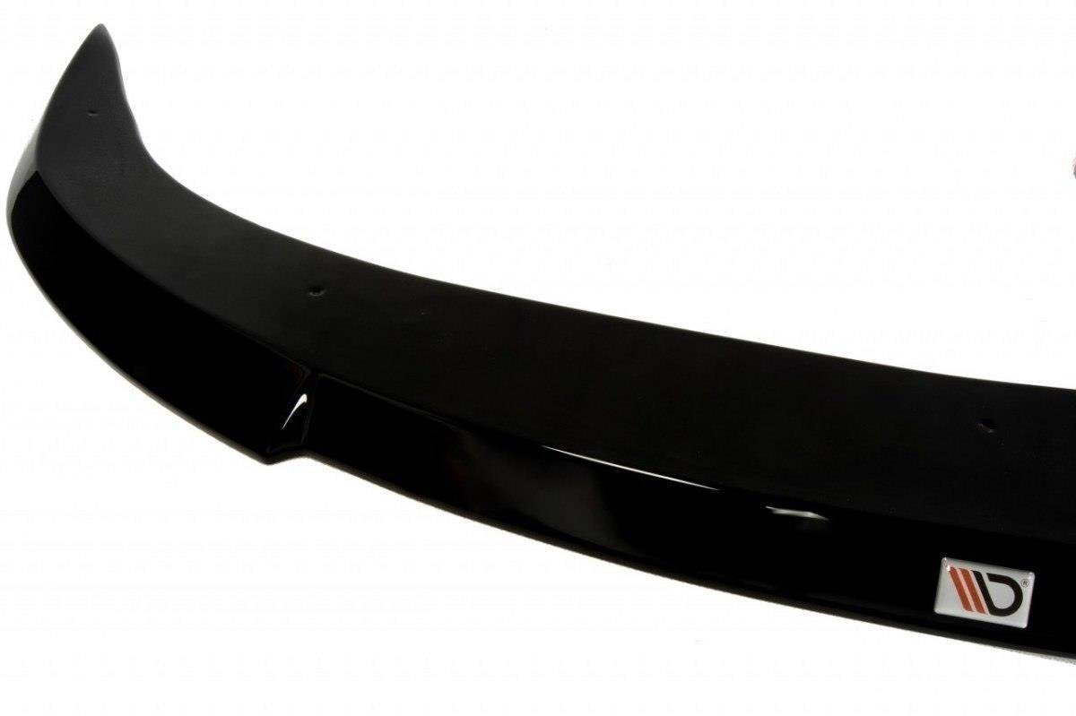 Maxton Design Street+ Spoilerlippe Front Ansatz passend für AUDI S4 B6 schwarz Hochglanz