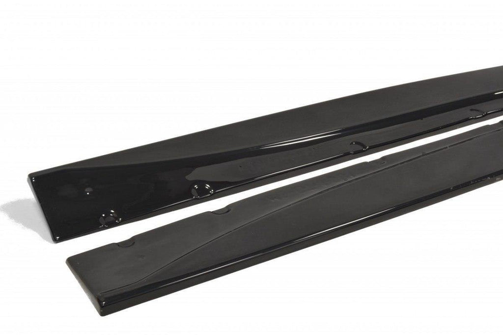 Maxton Design Seitenschweller Ansatz für MASERATI GRANTURISMO 2007-2011 Carbon Look