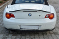 Maxton Design Heck Ansatz Flaps Diffusor passend für BMW Z4 E85 / E86 vor Facelift schwarz Hochglanz