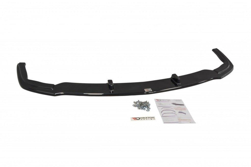Maxton Design Street+ Spoilerlippe Front Ansatz passend für HONDA ACCORD VII TYPE-S schwarz Hochglanz