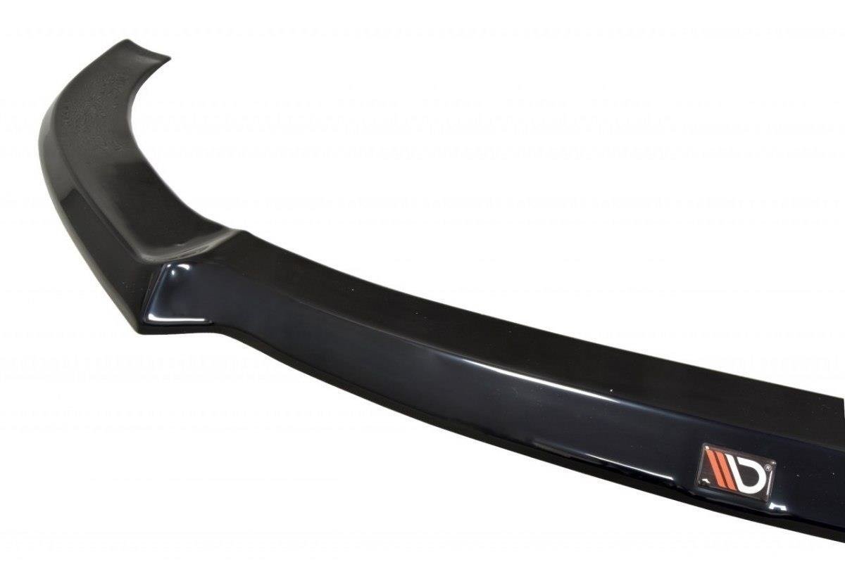 Maxton Design Street+ Spoilerlippe Front Ansatz V.1 passend für Audi S3 8P FL schwarz Hochglanz