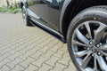 Maxton Design Street+ Seitenschweller Leisten passend für Lexus NX Mk1 /Mk1 Facelift schwarz Hochglanz
