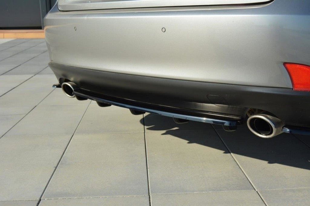 Maxton Design Mittlerer Diffusor Heck Ansatz für Lexus IS Mk3 T DTM LOOK Carbon Look