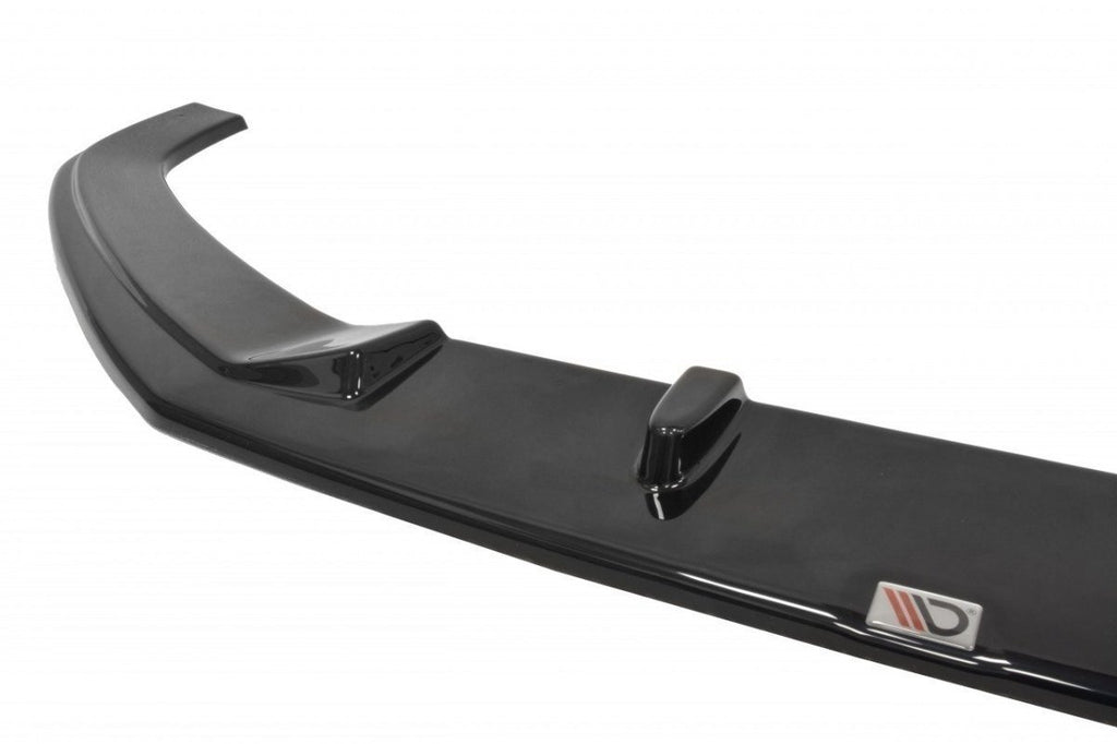 Maxton Design Street+ Spoilerlippe Front Ansatz V.2 passend für Audi RS3 8V Sportback schwarz Hochglanz