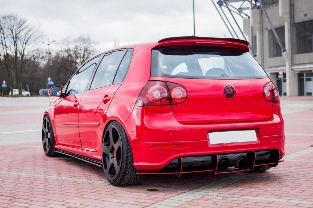 Maxton Design VW GOLF 5 R32 Diffusor Heck Ansatz passend für Heckschürze passend für