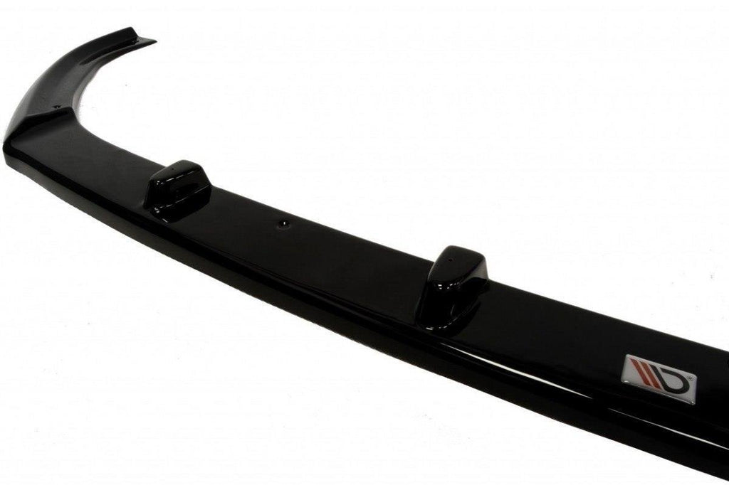 Maxton Design Street+ Spoilerlippe Front Ansatz passend für VW Golf Mk7 For Sport Pack schwarz Hochglanz