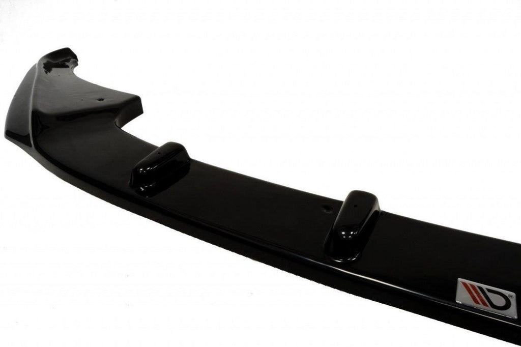 Maxton Design Street+ Spoilerlippe Front Ansatz passend für HONDA CIVIC MK8 Facelift schwarz Hochglanz