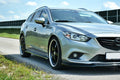 Maxton Design Street+ Seitenschweller Leisten passend für V.1 passend für Mazda 6 Kombi GJ (Mk3) schwarz Hochglanz