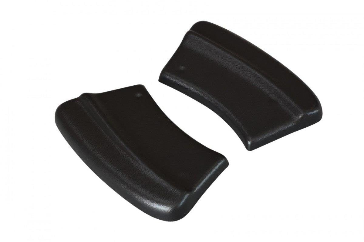 Maxton Design Heck Ansatz Flaps Diffusor V.1 passend für Ford Fiesta Mk8 ST-Line schwarz Hochglanz