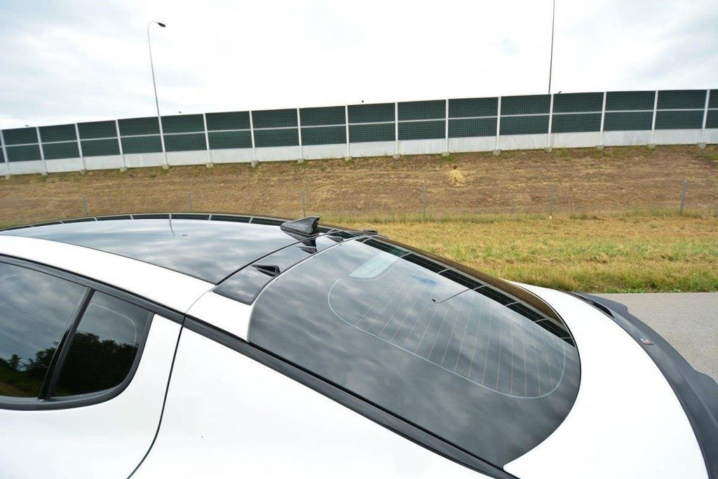 Maxton Design Heckscheiben Spoiler für KIA STINGER GT schwarz matt