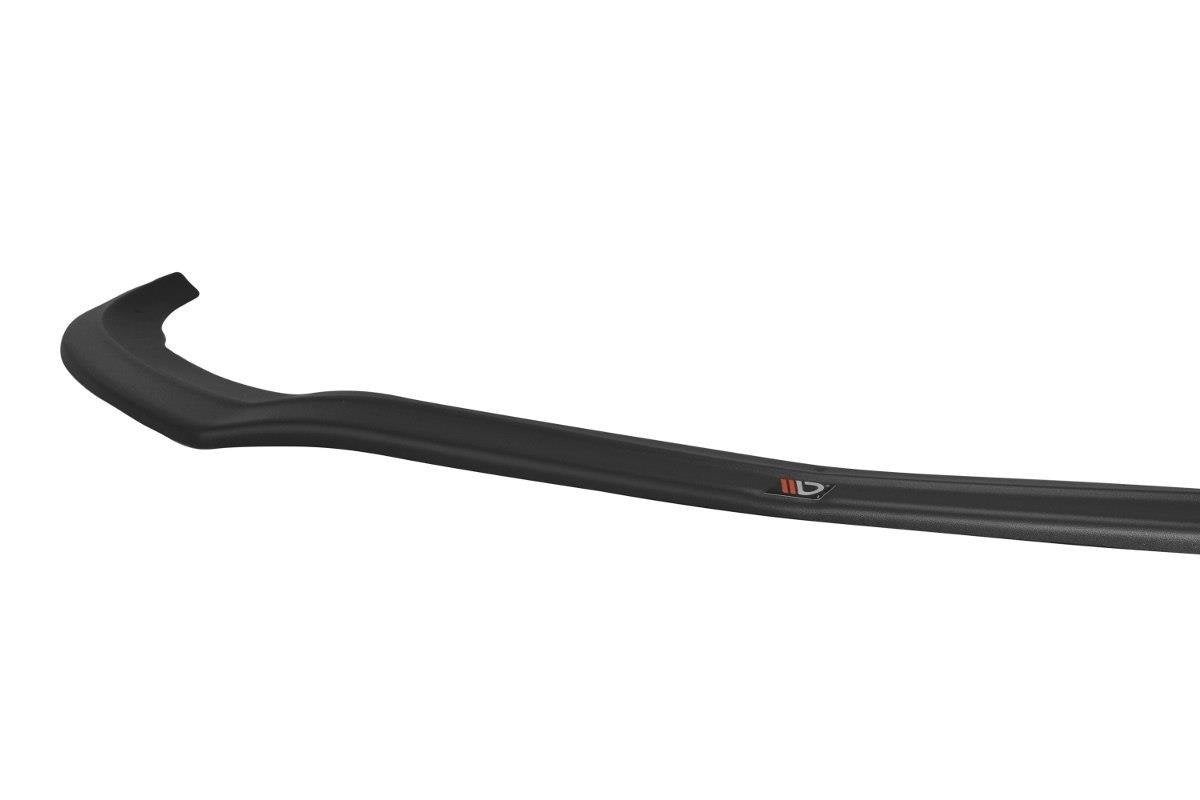 Maxton Design Street+ Spoilerlippe Front Ansatz V.1 passend für Mercedes C-Klasse C205 63 AMG Coupe schwarz Hochglanz