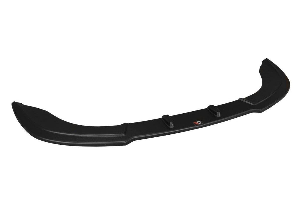 Maxton Design Street+ Spoilerlippe Front Ansatz V.2 passend für Audi A4 S-Line B6 schwarz Hochglanz