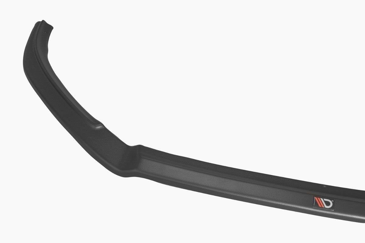 Maxton Design Street+ Spoilerlippe Front Ansatz passend für v.1 Mazda 3 BN (Mk3) Facelift schwarz Hochglanz