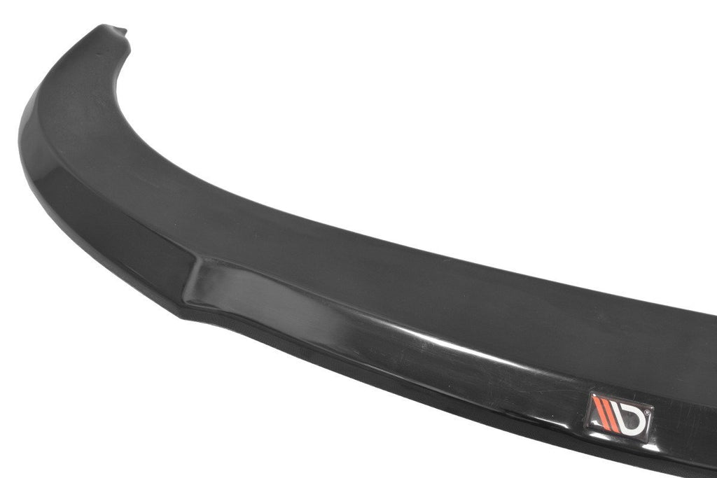Maxton Design Street+ Spoilerlippe Front Ansatz passend für Audi S6 C5 schwarz Hochglanz