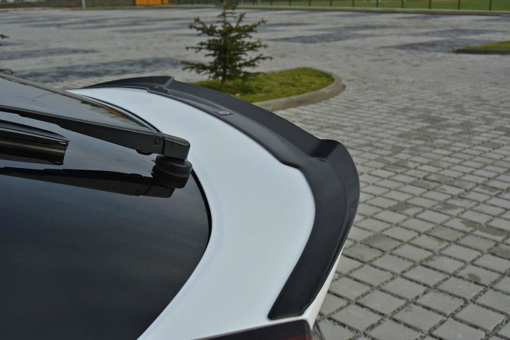 Maxton Design Spoiler CAP passend für Honda Civic Mk9 Facelift schwarz Hochglanz