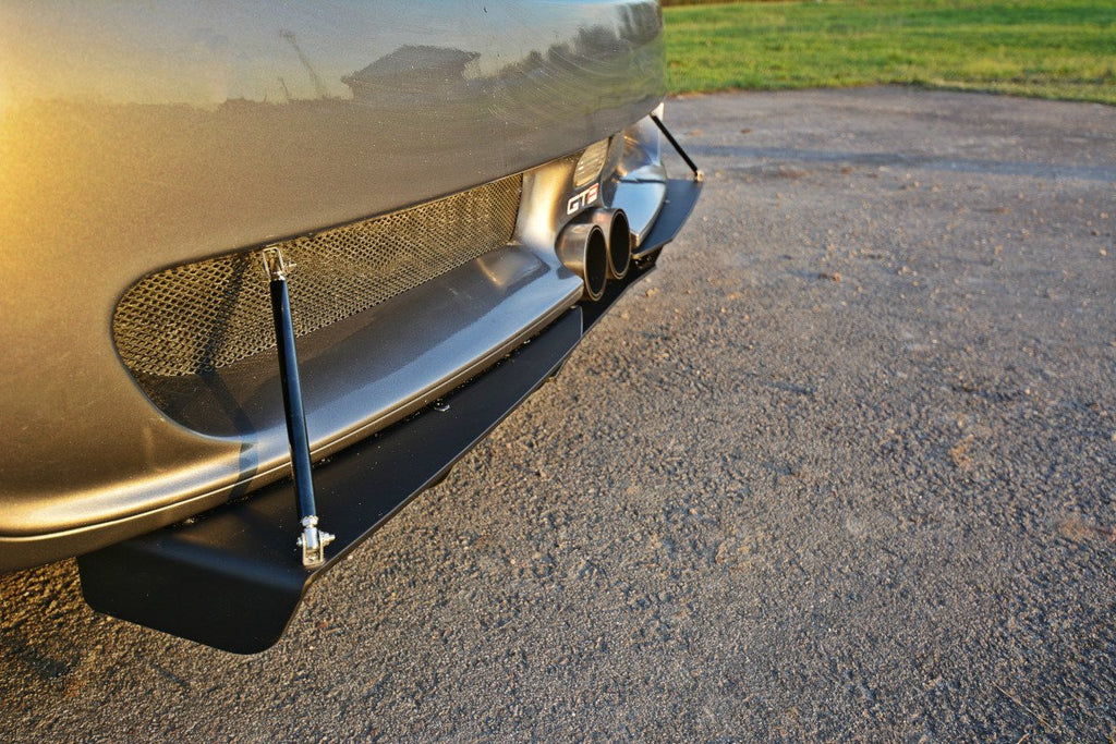 Maxton Design Diffusor Heck Ansatz passend für Heckschürze passend für MINI R53 COOPER S JCW