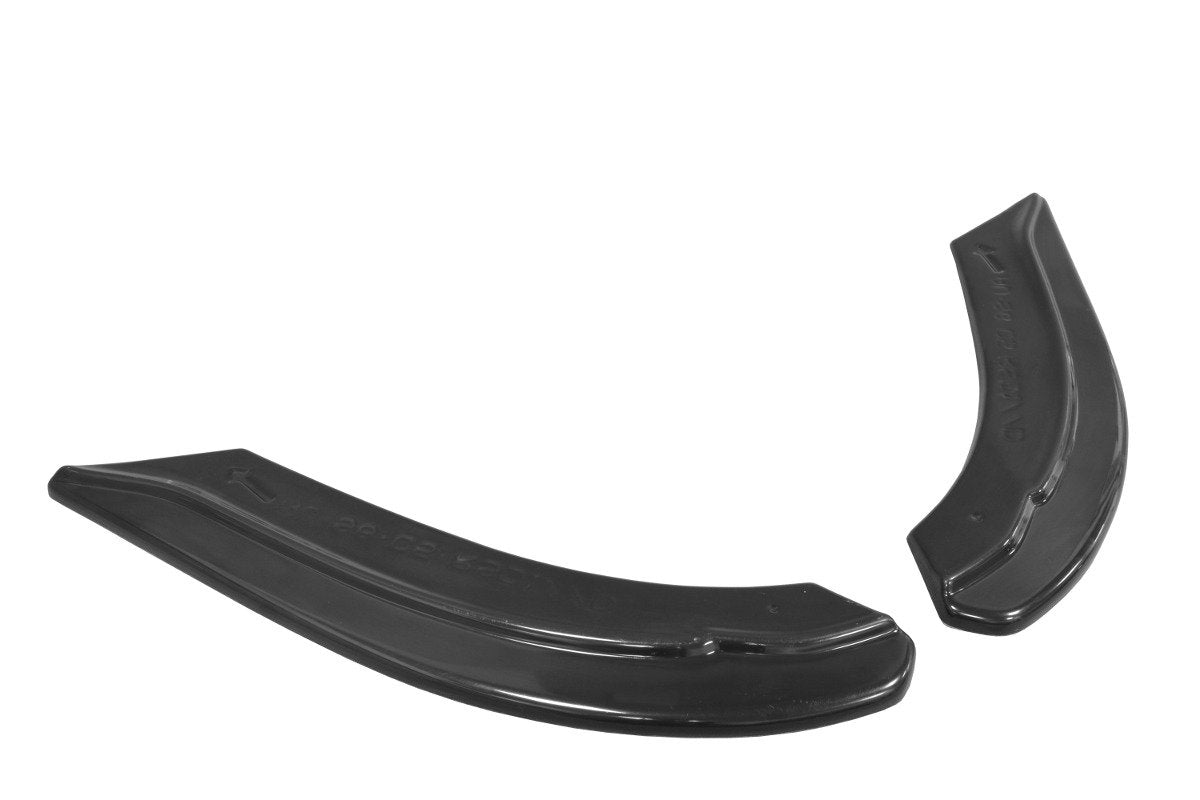 Maxton Design Heck Ansatz Flaps Diffusor passend für Audi S6 C5 schwarz Hochglanz
