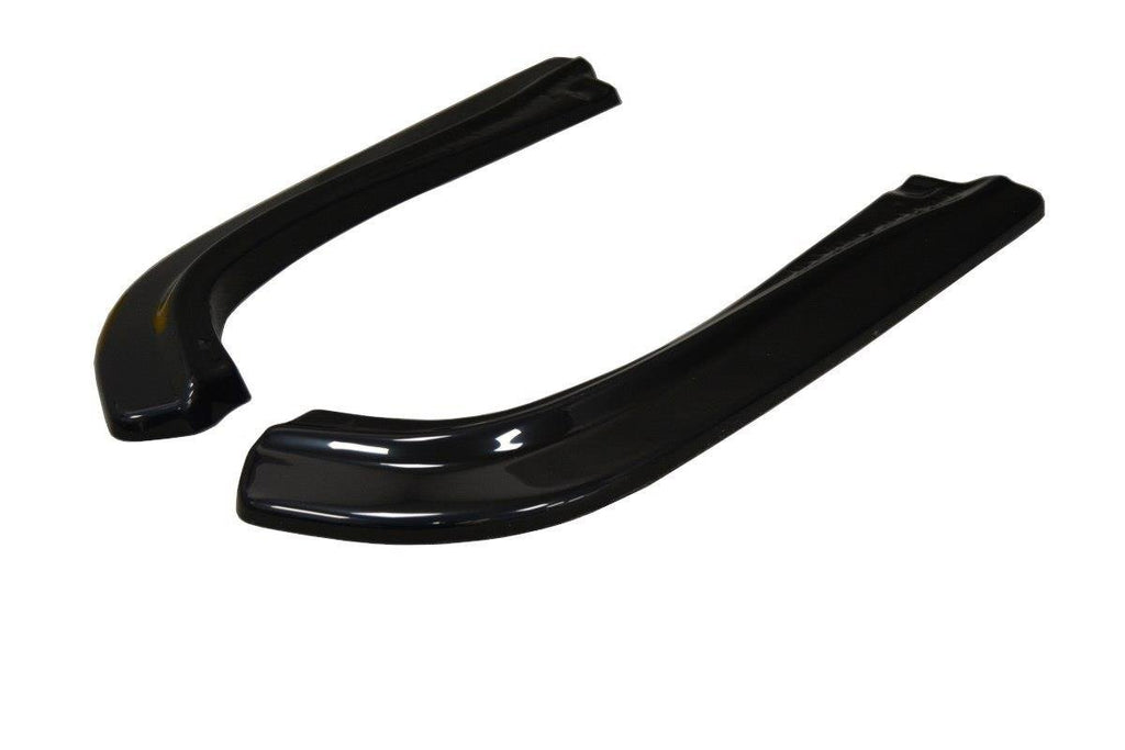 Maxton Design Heck Ansatz Flaps Diffusor passend für Infiniti G37 Limousine schwarz Hochglanz