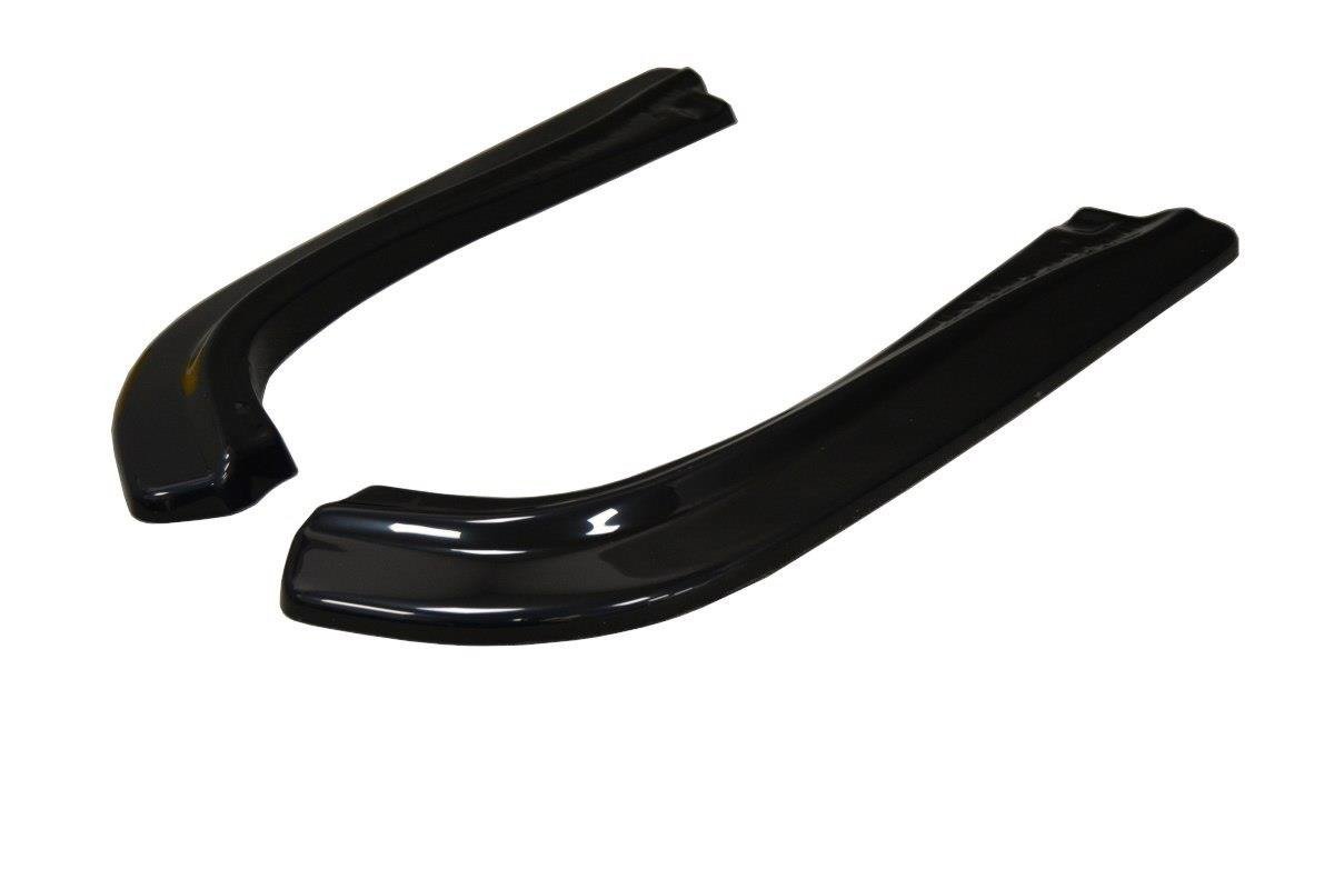 Maxton Design Heck Ansatz Flaps Diffusor passend für Infiniti G37 Limousine schwarz Hochglanz