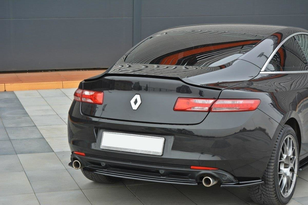 Maxton Design Spoiler CAP passend für Renault Laguna mk 3 Coupe schwarz Hochglanz