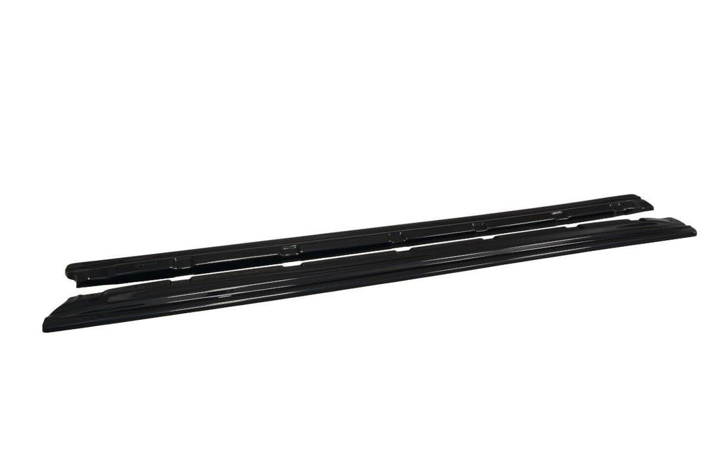 Maxton Design Street+ Seitenschweller Leisten passend für Hyundai i30 Mk2 schwarz Hochglanz