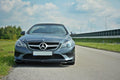 Maxton Design Street+ Spoilerlippe Front Ansatz V.1 passend für Mercedes - Benz E Coupe / Cabrio C207 Facelift / A207 Facelit schwarz Hochglanz