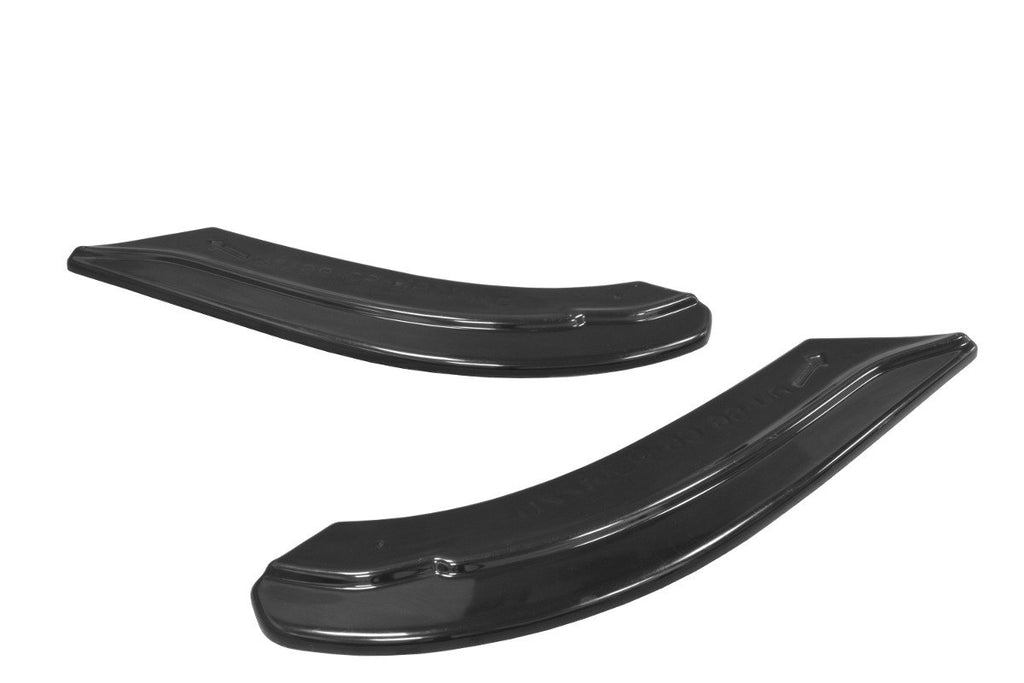 Maxton Design Heck Ansatz Flaps Diffusor passend für Audi S6 C5 schwarz Hochglanz