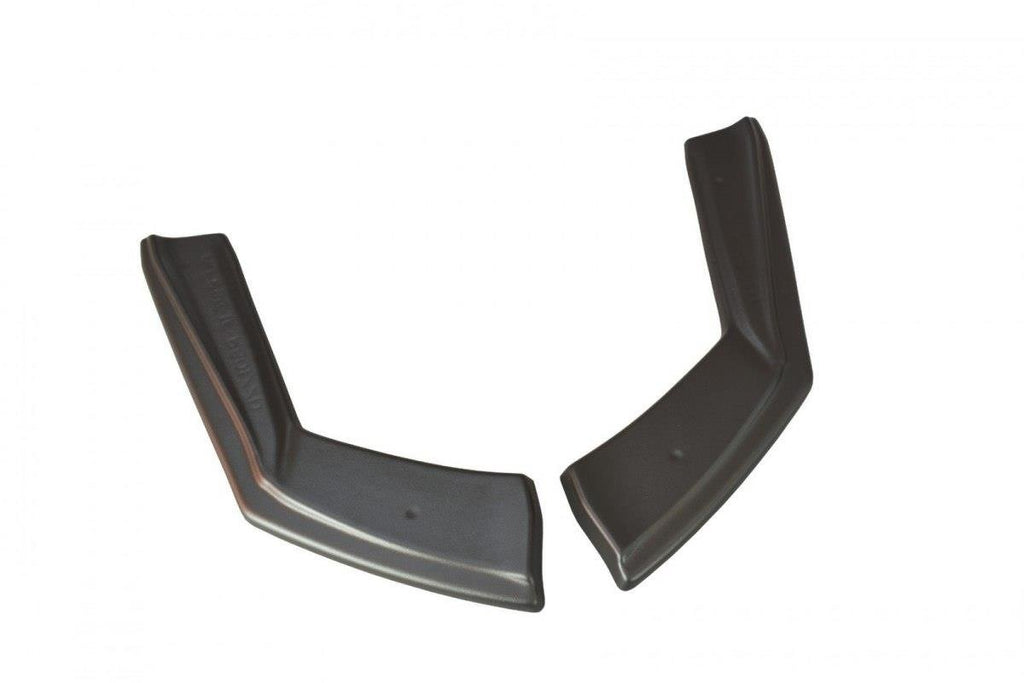 Maxton Design Heck Ansatz Flaps Diffusor passend für Audi RS5 Mk1 8T Facelift schwarz Hochglanz