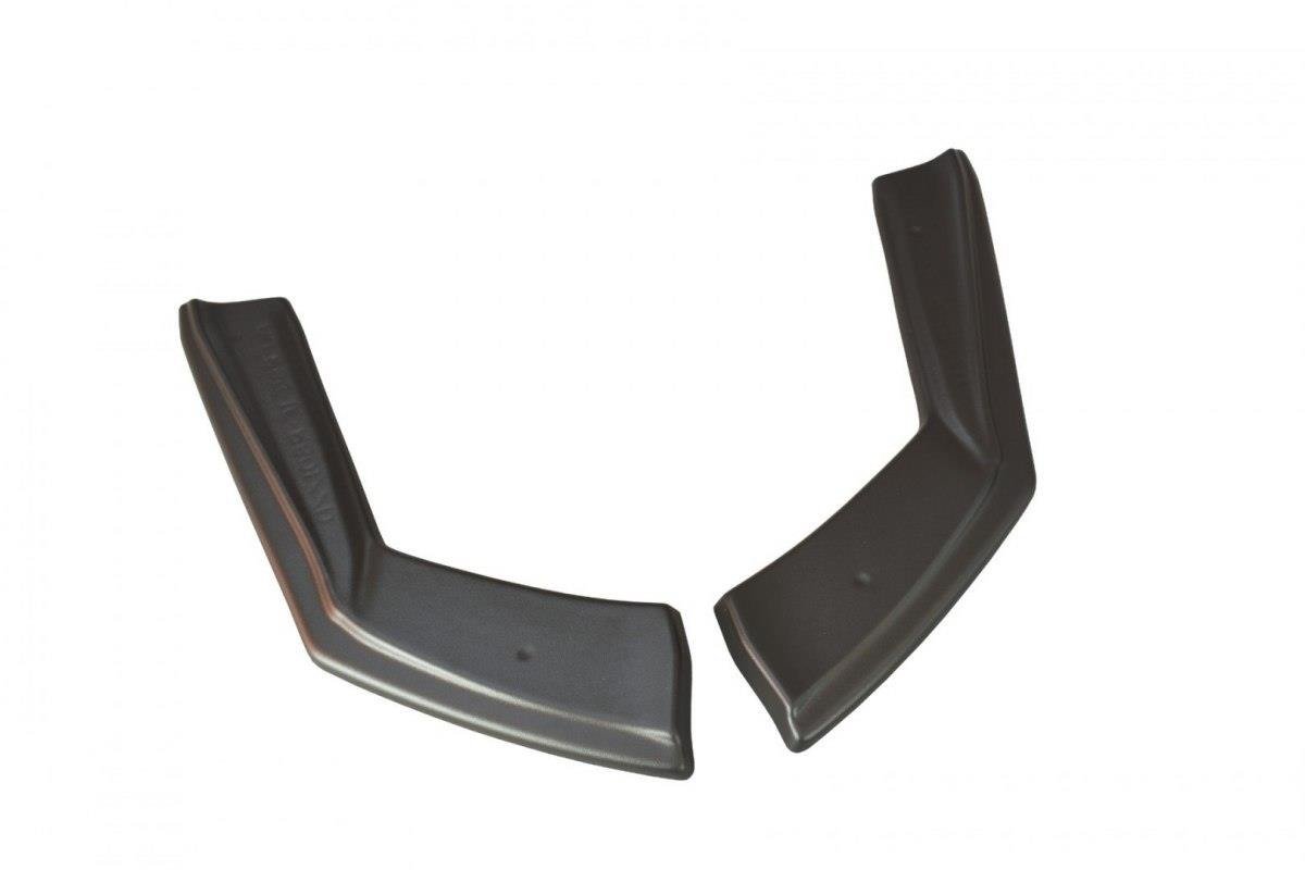 Maxton Design Heck Ansatz Flaps Diffusor passend für Audi RS5 Mk1 8T Facelift schwarz Hochglanz