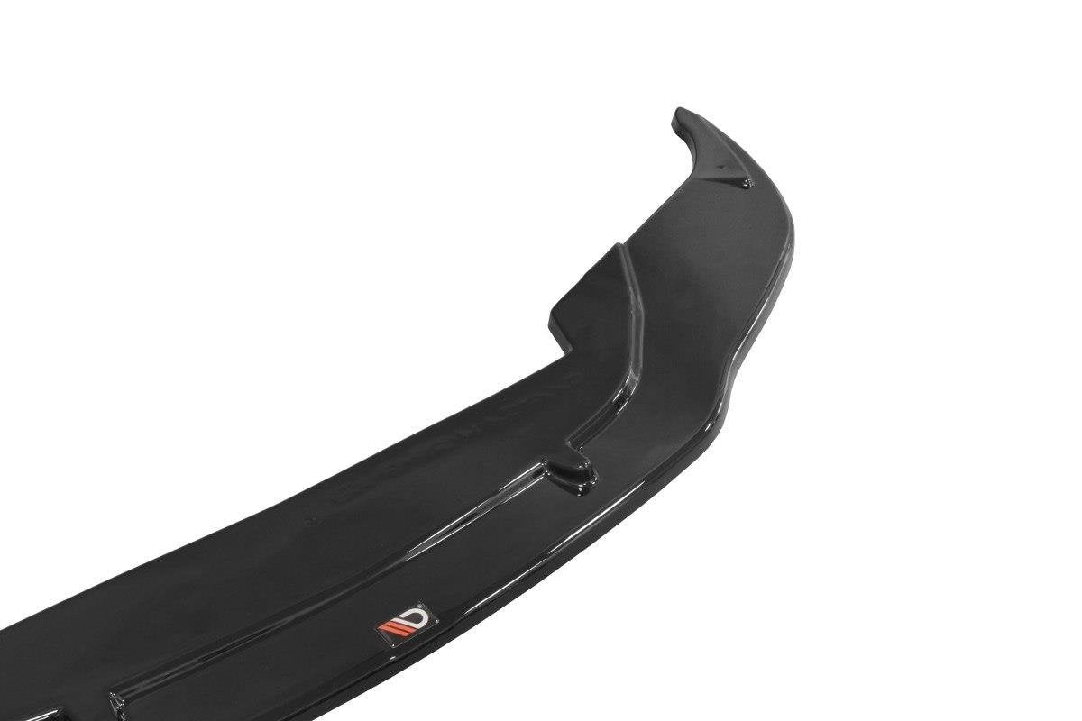 Maxton Design Street+ Spoilerlippe Front Ansatz V.2 passend für BMW M6 E63 schwarz Hochglanz
