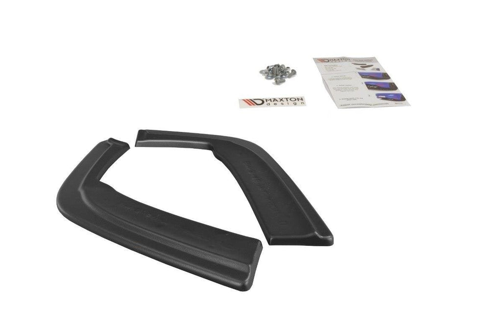Maxton Design Heck Ansatz Flaps Diffusor für BMW M3 E46 Coupe Carbon Look
