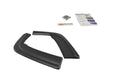 Maxton Design Heck Ansatz Flaps Diffusor für BMW M3 E46 Coupe Carbon Look
