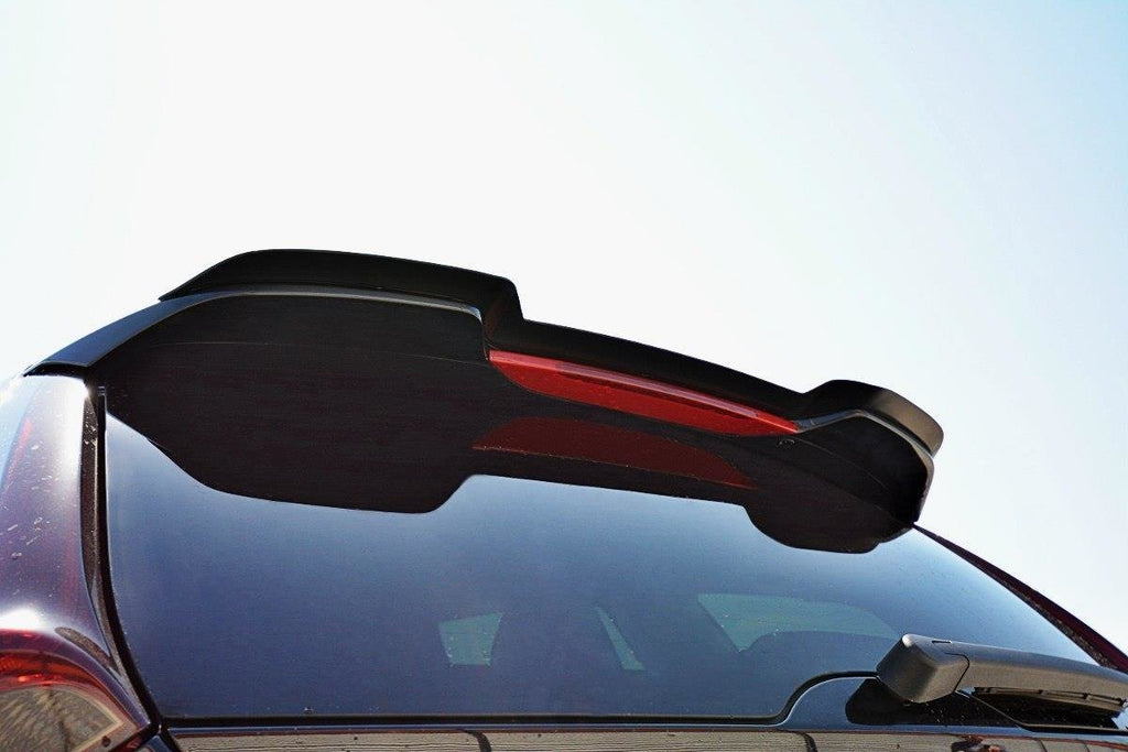 Maxton Design Spoiler CAP für Volvo V60 Polestar Facelift schwarz matt