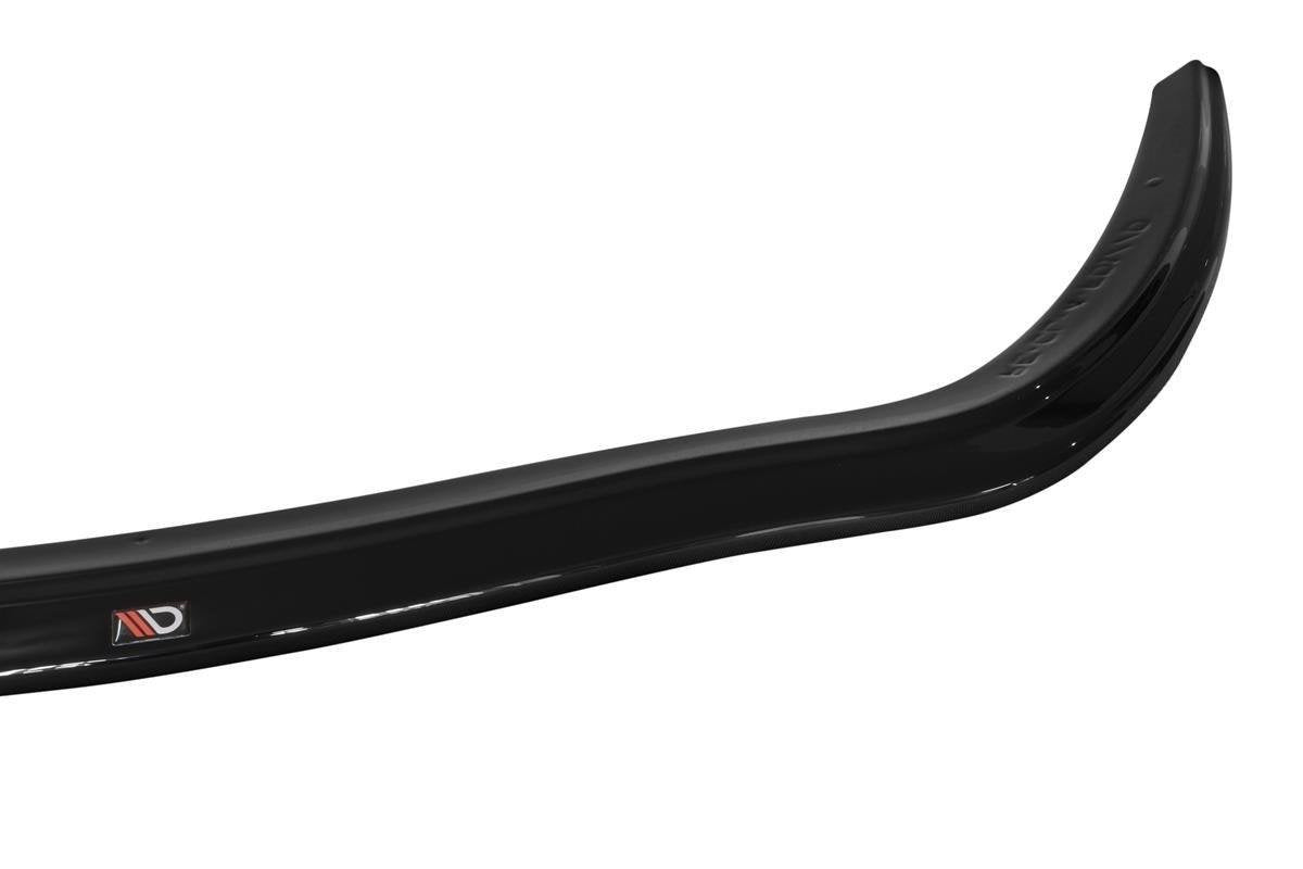 Maxton Design Street+ Spoilerlippe Front Ansatz V.1 passend für Renault Clio Mk4 schwarz Hochglanz