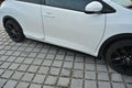Maxton Design Seitenschweller Ansatz für Honda Civic Mk9 Facelift schwarz matt