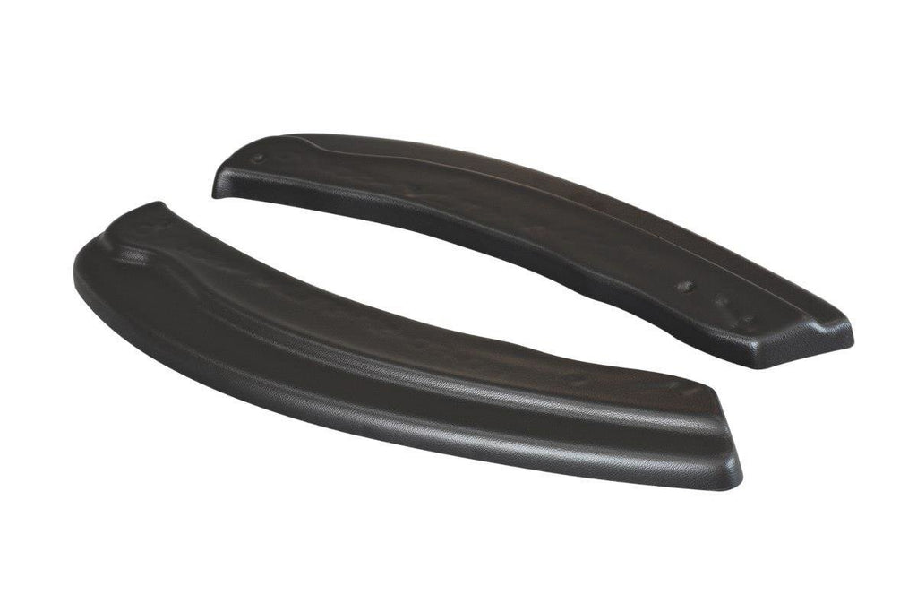 Maxton Design Heck Ansatz Flaps Diffusor passend für Ford Focus ST-Line Mk3 FL schwarz Hochglanz