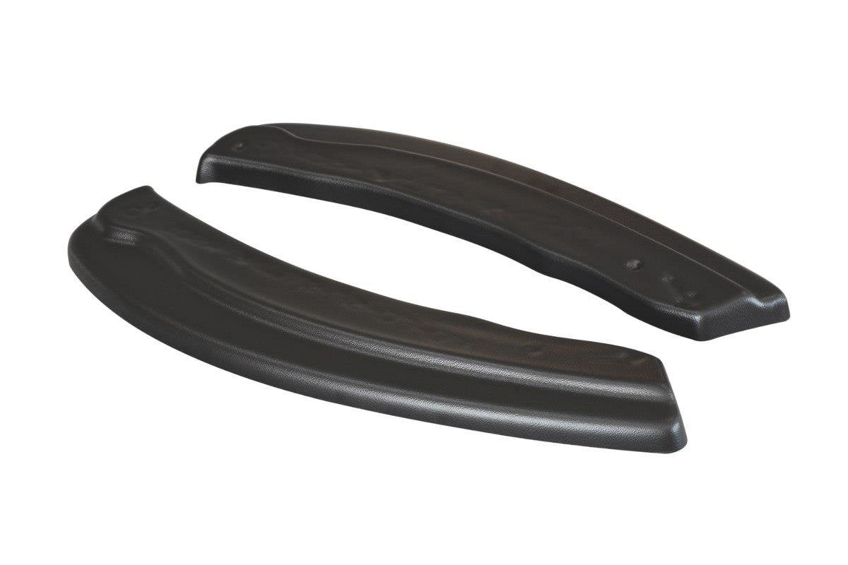 Maxton Design Heck Ansatz Flaps Diffusor passend für Ford Focus ST-Line Mk3 FL schwarz Hochglanz