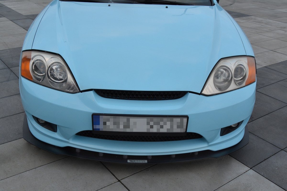 Maxton Design Racing Street+ Spoilerlippe Front Ansatz passend für HYUNDAI TIBURON MK.2 FACELIFT