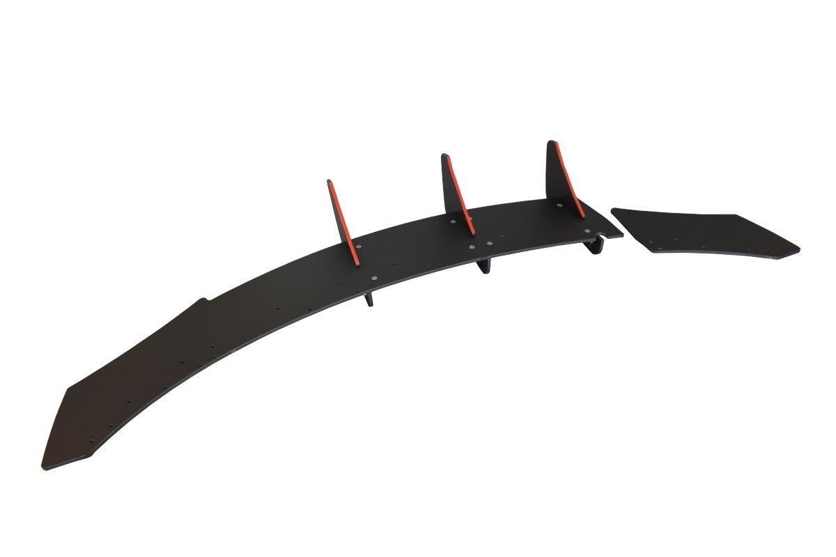 Maxton Design Diffusor Heck Ansatz passend für Heckschürze V.1 passend für Seat Leon Mk2 Cupra/ FR