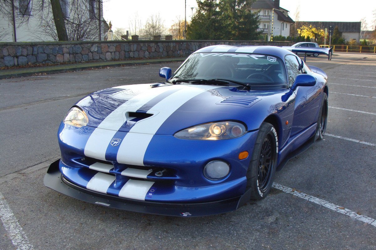 Maxton Design Racing Street+ Spoilerlippe Front Ansatz passend für DODGE VIPER GTS