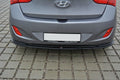 Maxton Design Heckansatz Hyundai i30 mk.2 schwarz Hochglanz für Hyundai I 30 Mk2
