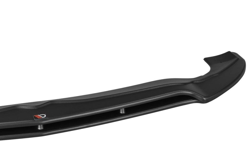 Maxton Design Street+ Spoilerlippe Front Ansatz V.2 passend für Alfa Romeo Stelvio Mk1 schwarz Hochglanz