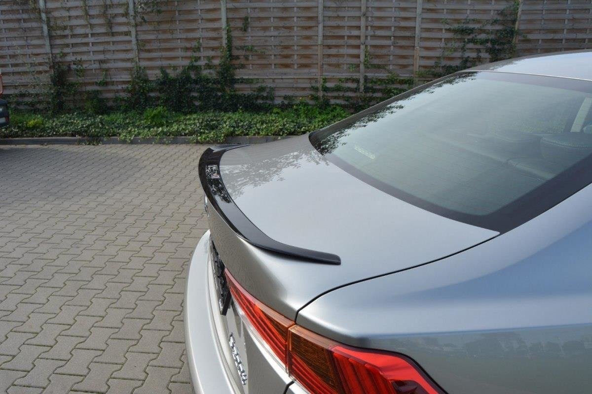 Maxton Design Spoiler CAP passend für Lexus IS Mk3 schwarz Hochglanz