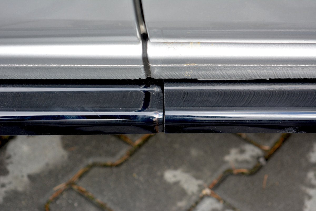 Maxton Design Street+ Seitenschweller Leisten passend für Ford Transit Custom Mk1 FL schwarz Hochglanz